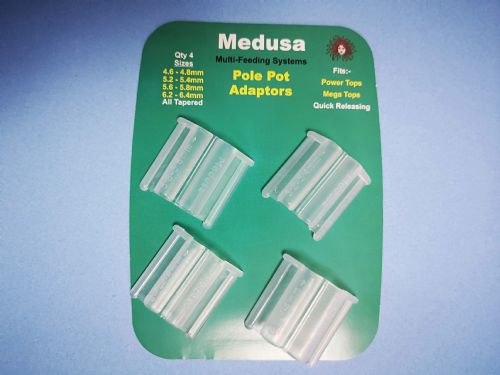 Large Adaptors for Medusa Pole pot Pole Fishing